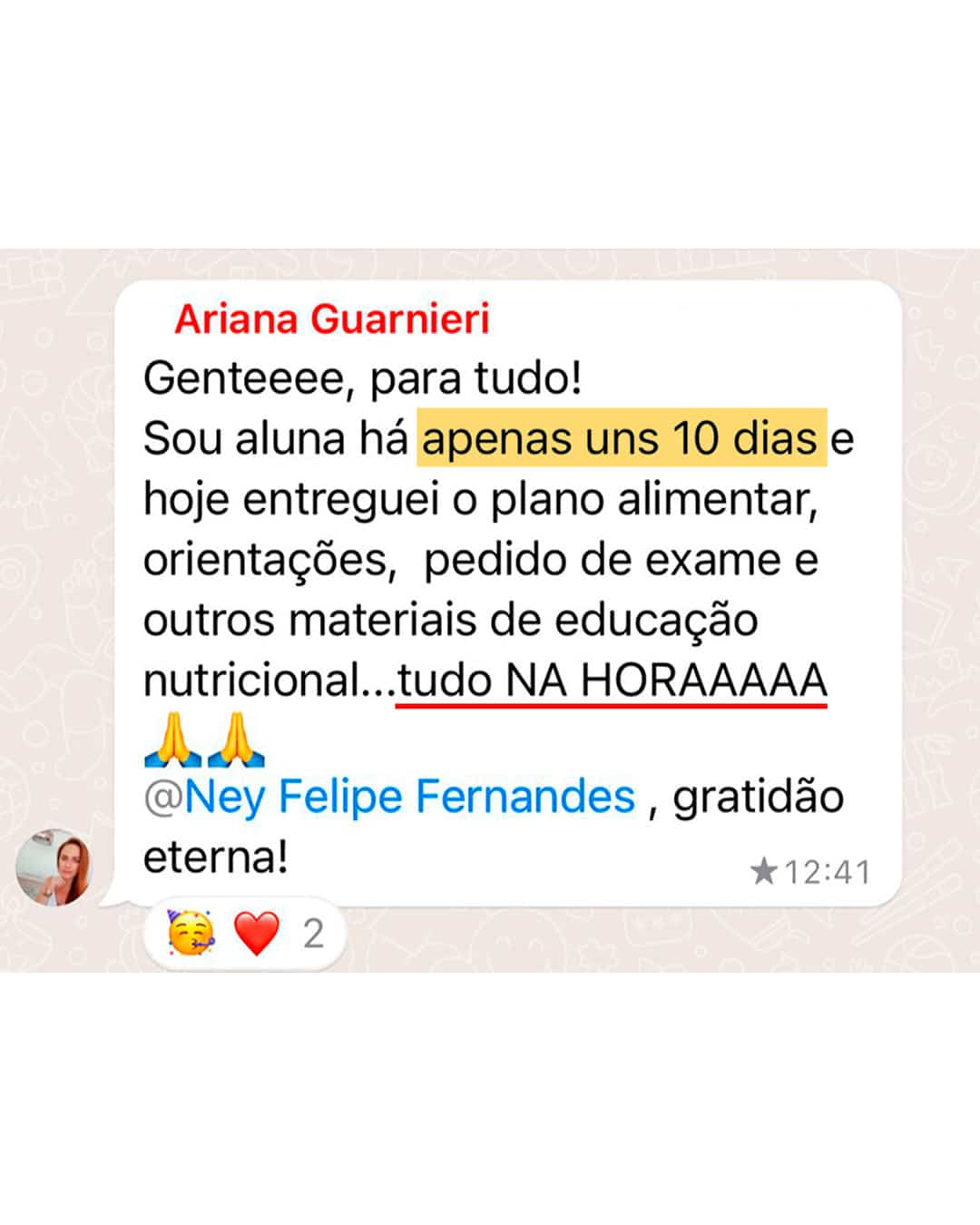 curso dieta na hora
